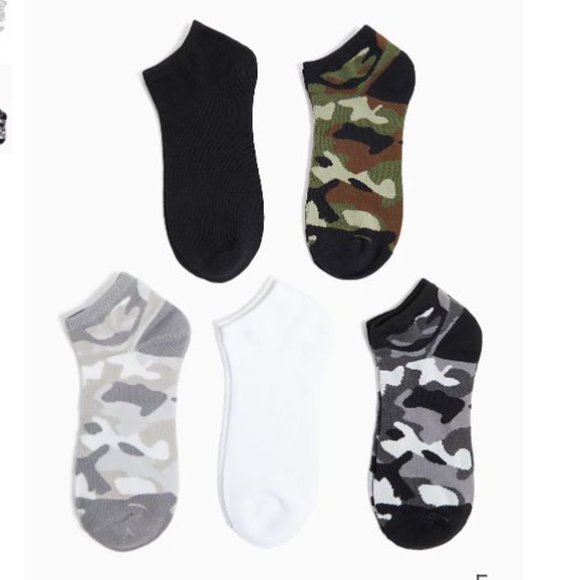 Camo Socks Pack - Pack Of 5 - Picture 2 of 2